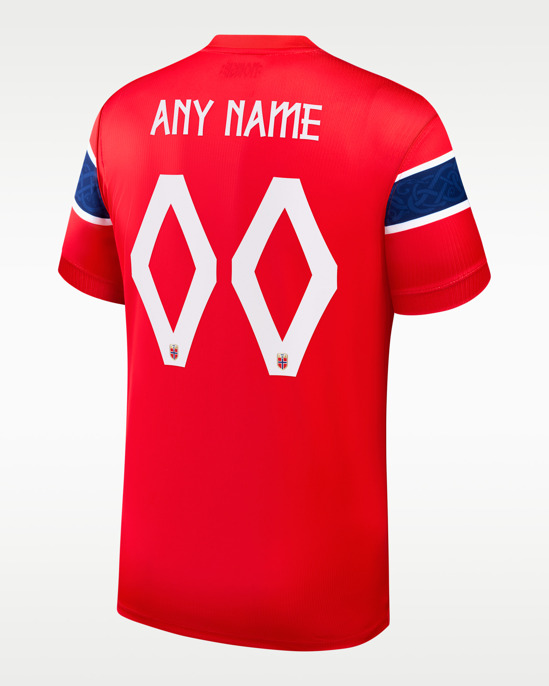 Norway 2026 Stadium Home Men's Nike Dri-FIT Soccer Replica Custom